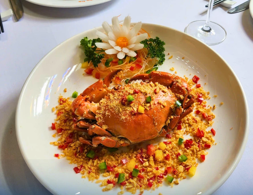 Cua Cốm (Cua 2 da) – Hương vị tinh hoa từ biển cả tại San Hô SeaFood